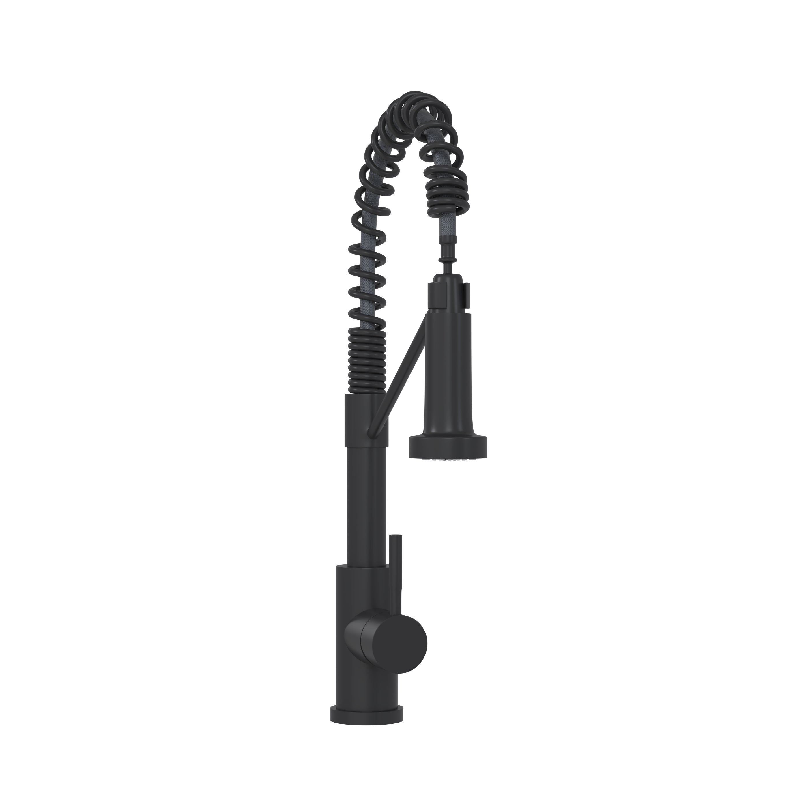 Bothwa Home CUPC Certified 19' Single Handle Kitchen Faucet (Matt Black Finish)