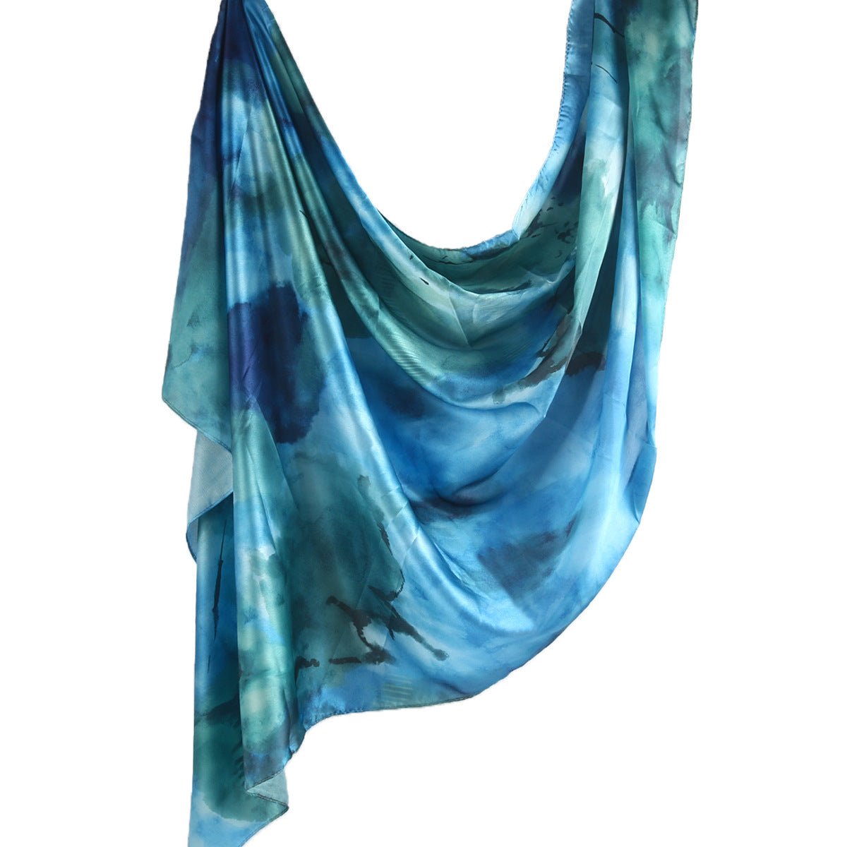 Elegance Satin Marble Print Hijab (MH172)