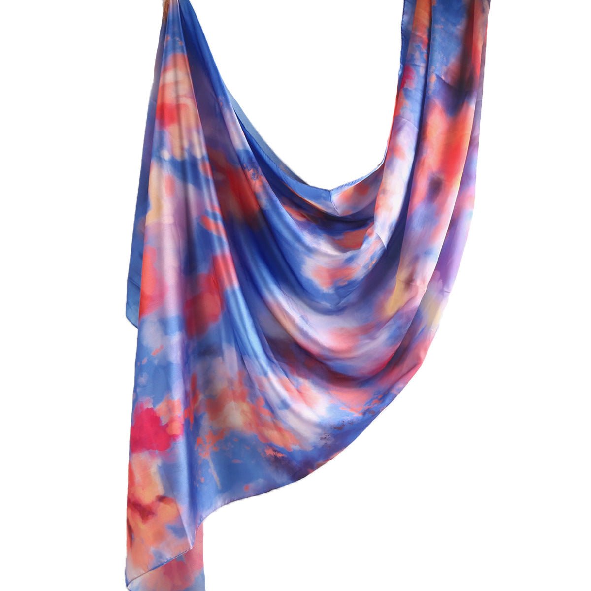 Elegance Satin Marble Print Hijab (MH172)