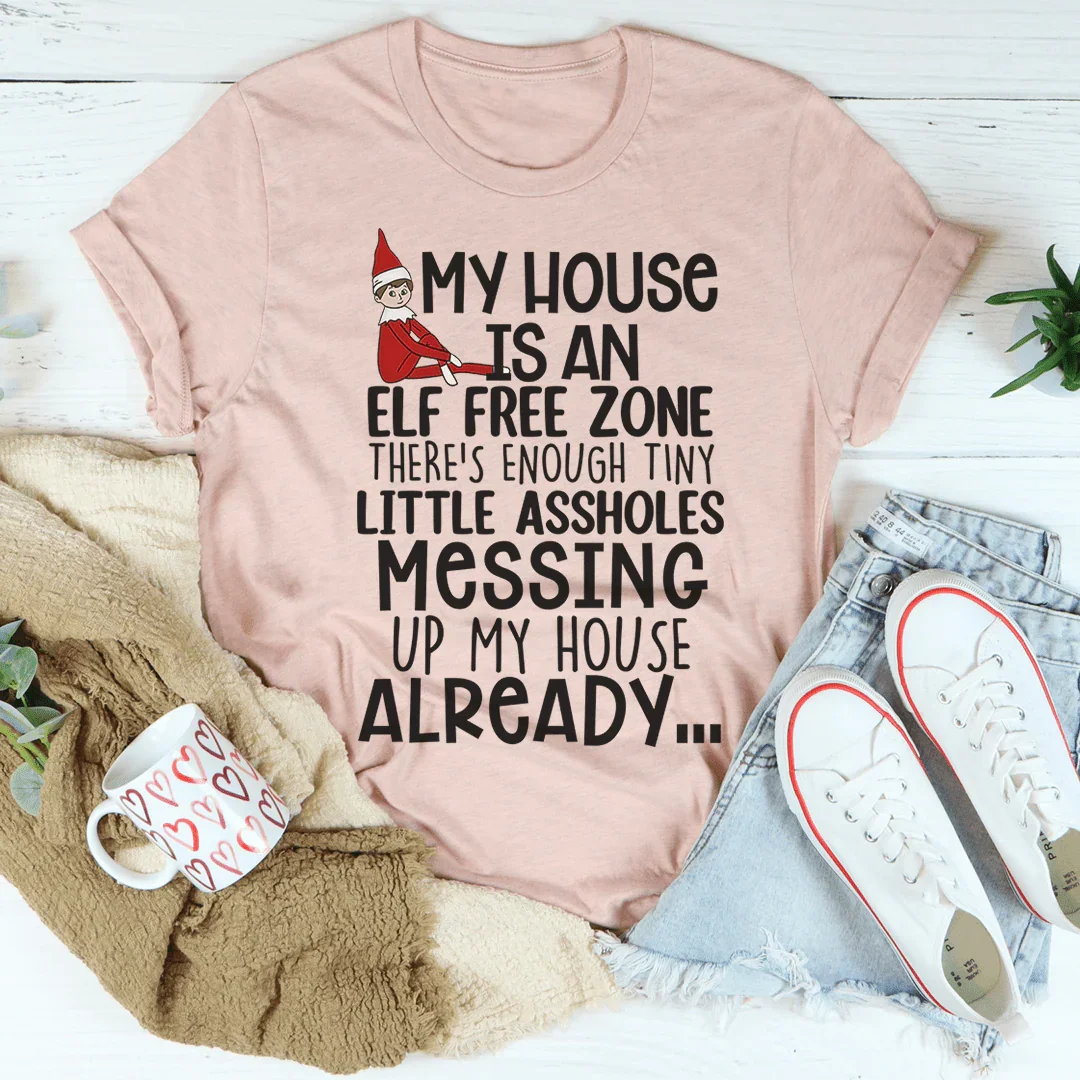 Elf Free Zone Tee