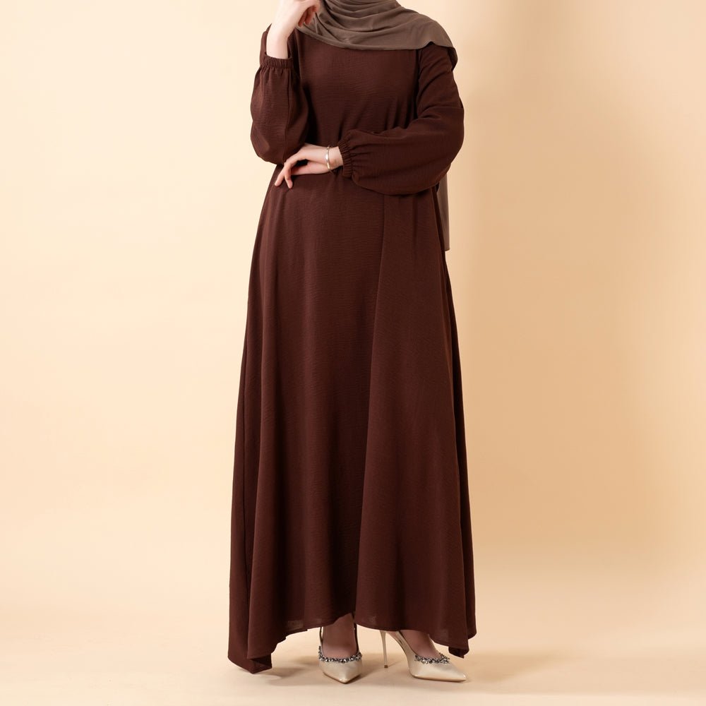 Essential Flow Crepe Maxi Dress with Pockets (MA385)