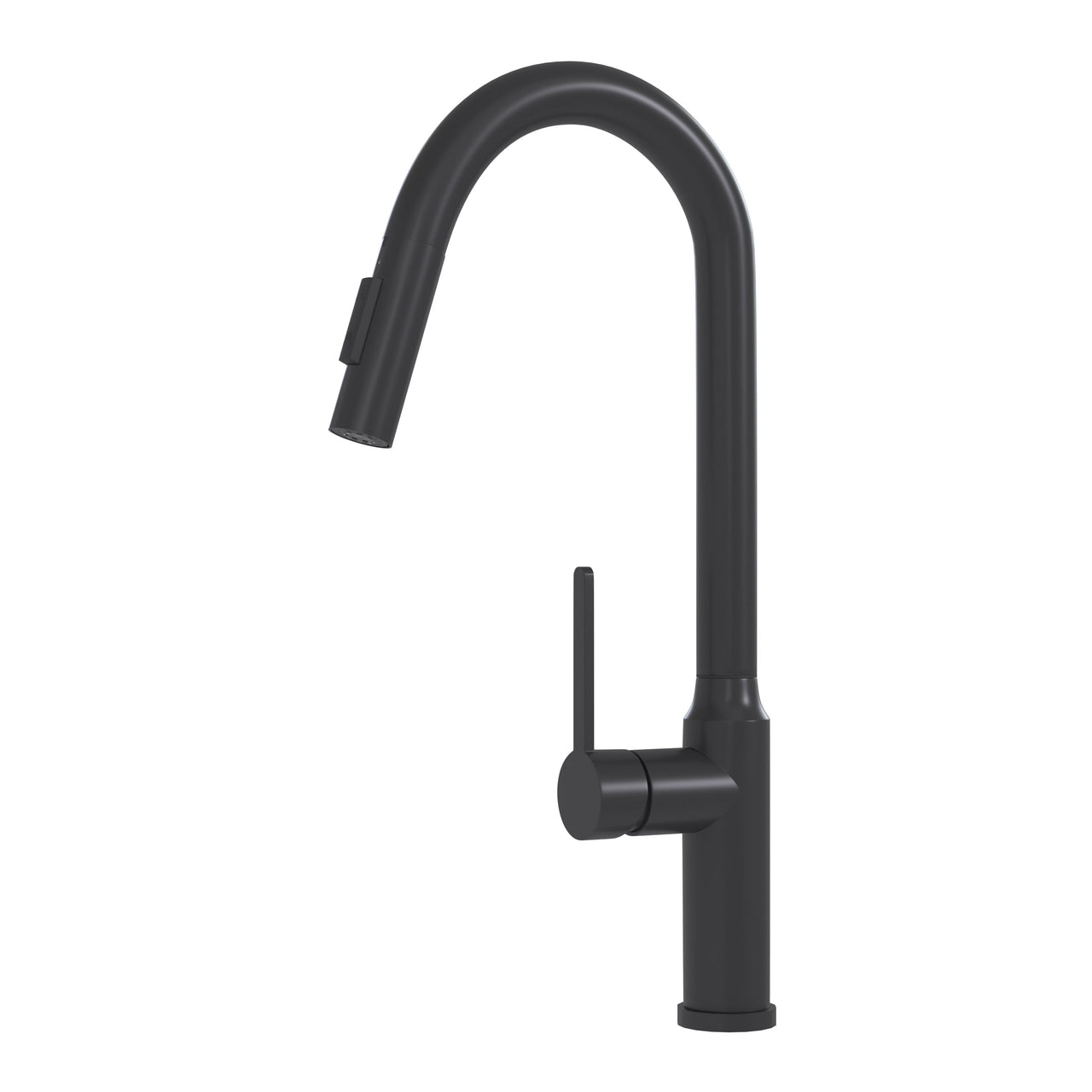 Bothwa Home 18.83' CUPC Certified Pull-down Kitchen Faucet (Matt Black Finish)