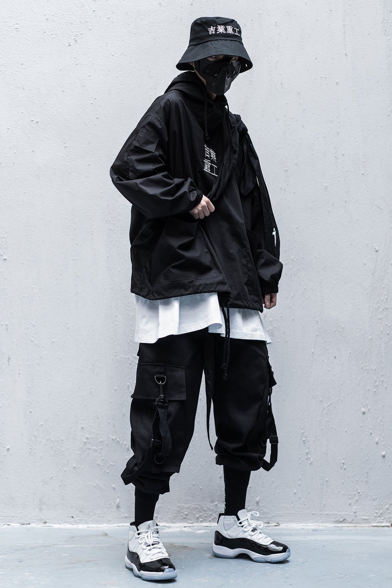 HiP5 Black 09 I-Tech Cargo Pants