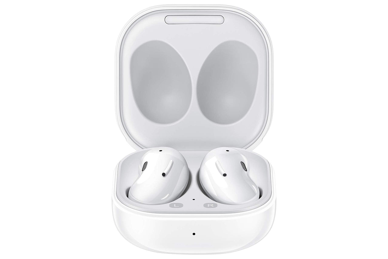 Samsung Galaxy Buds Live True Wireless Earbud Headphones - Mystic White (Renewed)