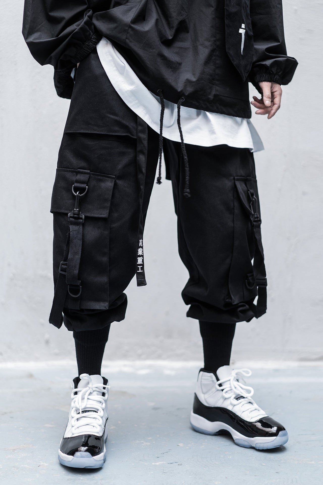 HiP5 Black 09 I-Tech Cargo Pants