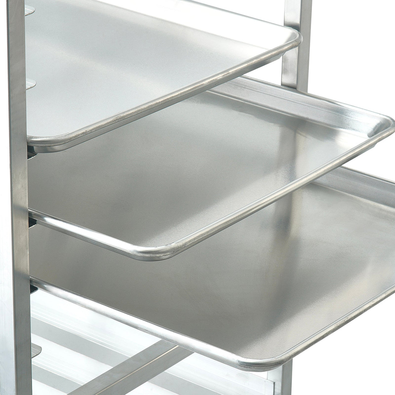 Bun Pan Rack, 20-Tier Commercial Bakery Racks with Brake Wheels, Aluminum Racking Trolley Storage for Half & Full Sheet, Speed Rack For Kitchen Home, Bread Baking Equipment, 26'L x 20.4'W x 70'H