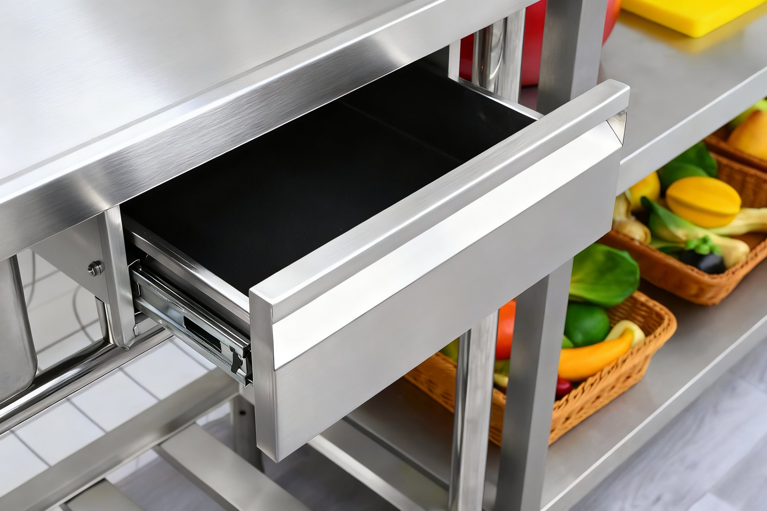 Stainless Steel Utility Sink, Freestanding Sink 3