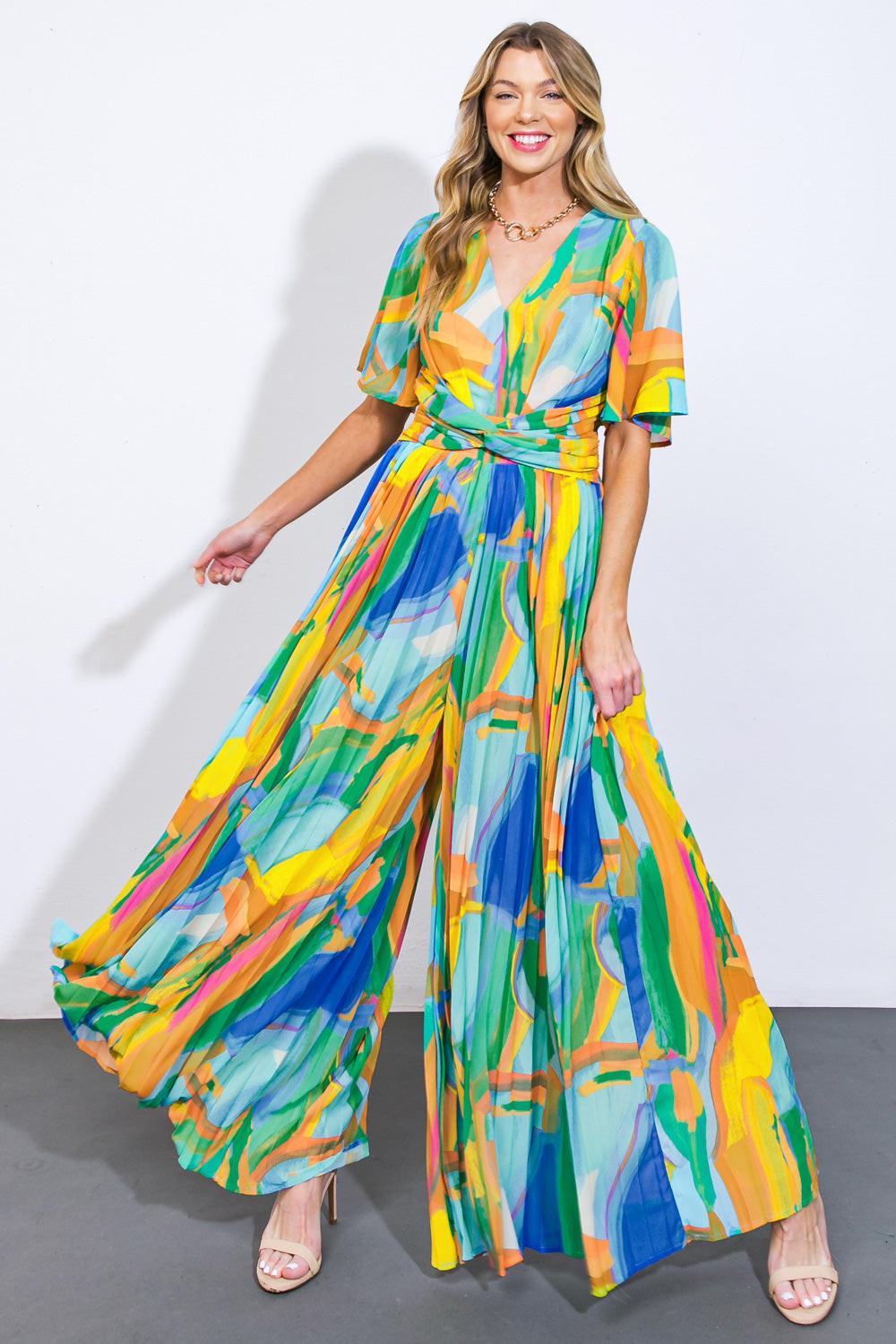 SPIRIT OF NOEL WOVEN JUMPSUIT