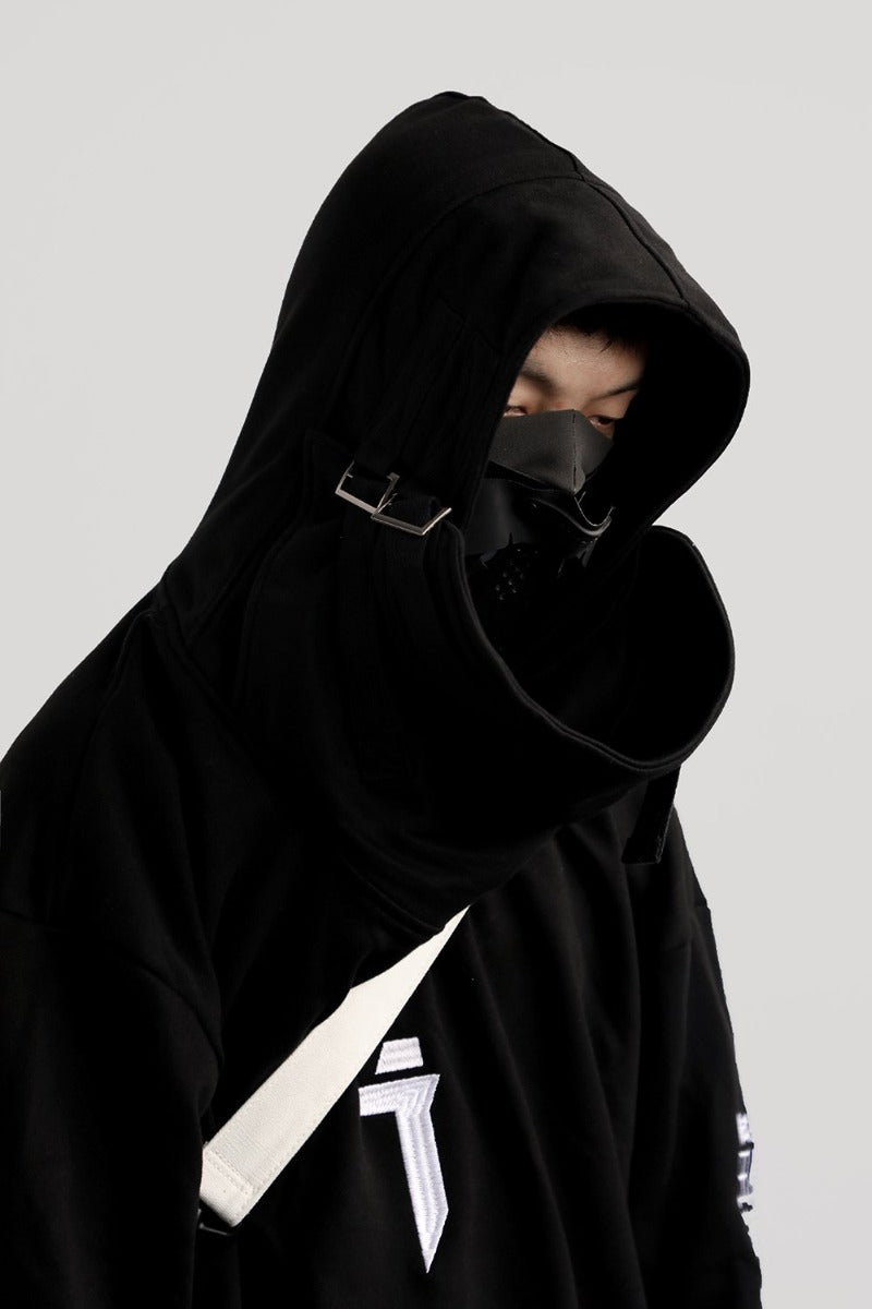 HiH6 Black I-Tech Hoodie