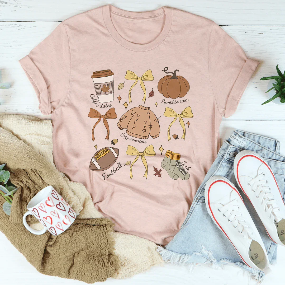 Fall Coquette Tee