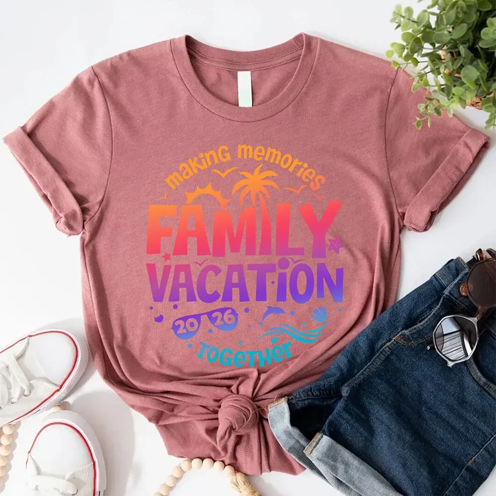 Family Vacation 2026 Shirts – Matching Outfits for Making Memories Together