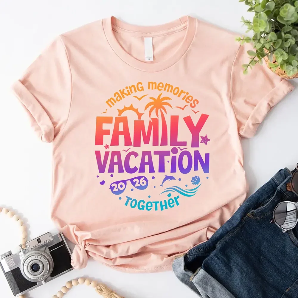 Family Vacation 2026 Shirts – Matching Outfits for Making Memories Together