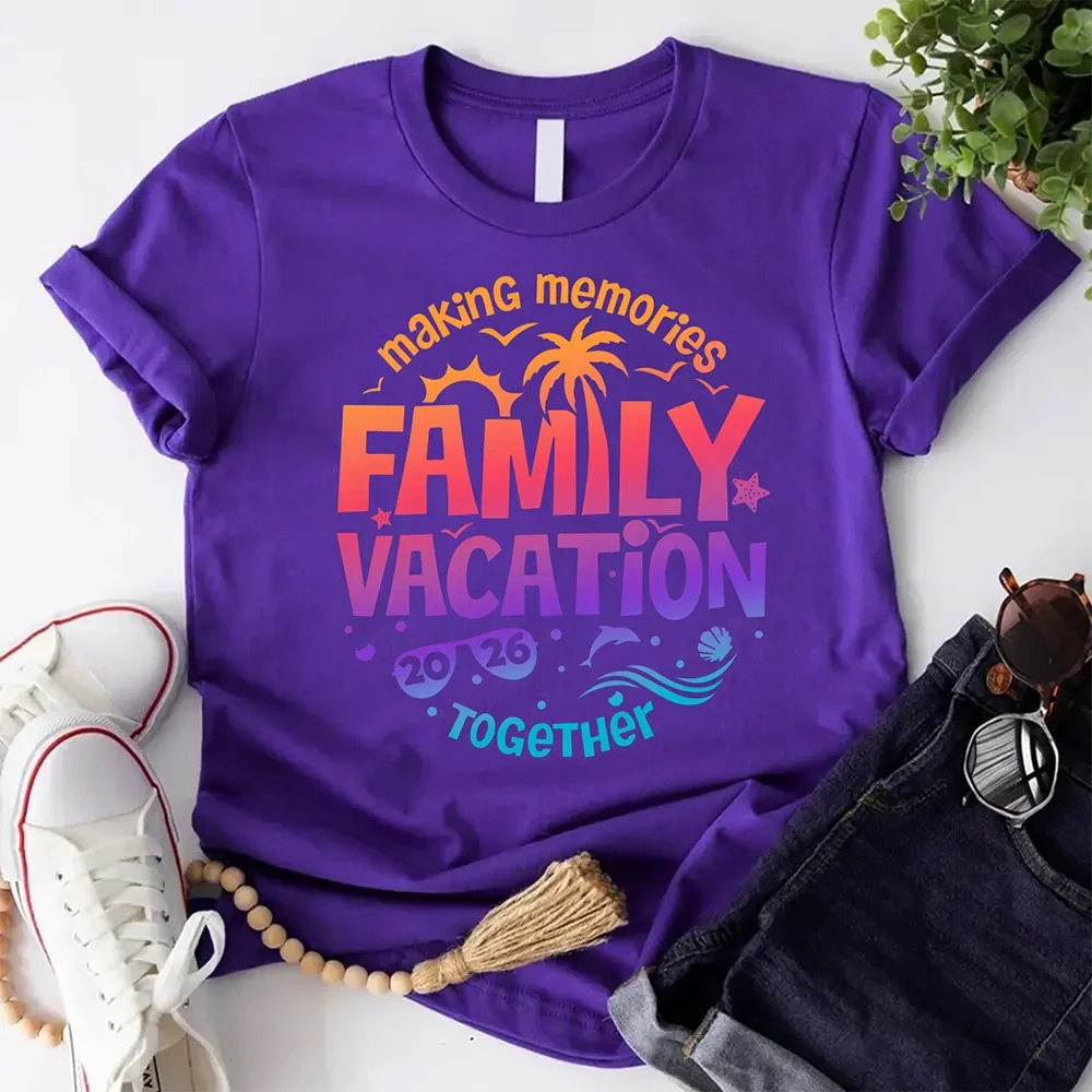 Family Vacation 2026 Shirts – Matching Outfits for Making Memories Together