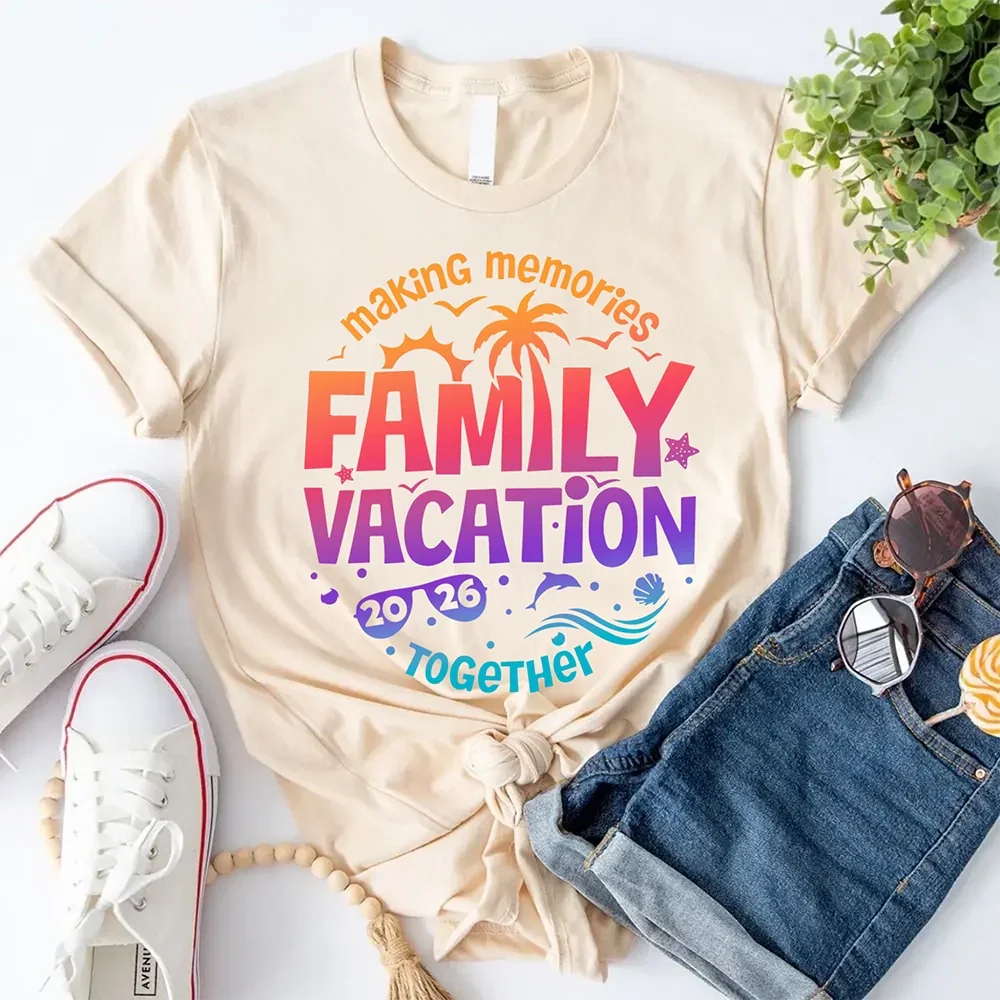 Family Vacation 2026 Shirts – Matching Outfits for Making Memories Together