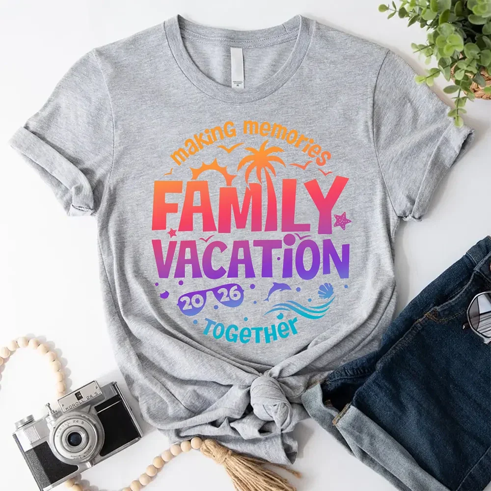 Family Vacation 2026 Shirts – Matching Outfits for Making Memories Together