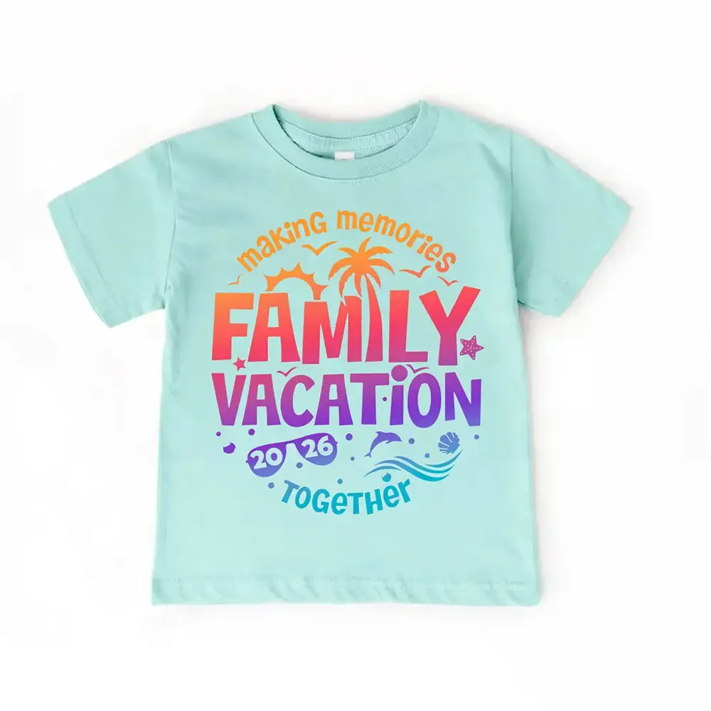Family Vacation 2026 Shirts – Matching Outfits for Making Memories Together Kids