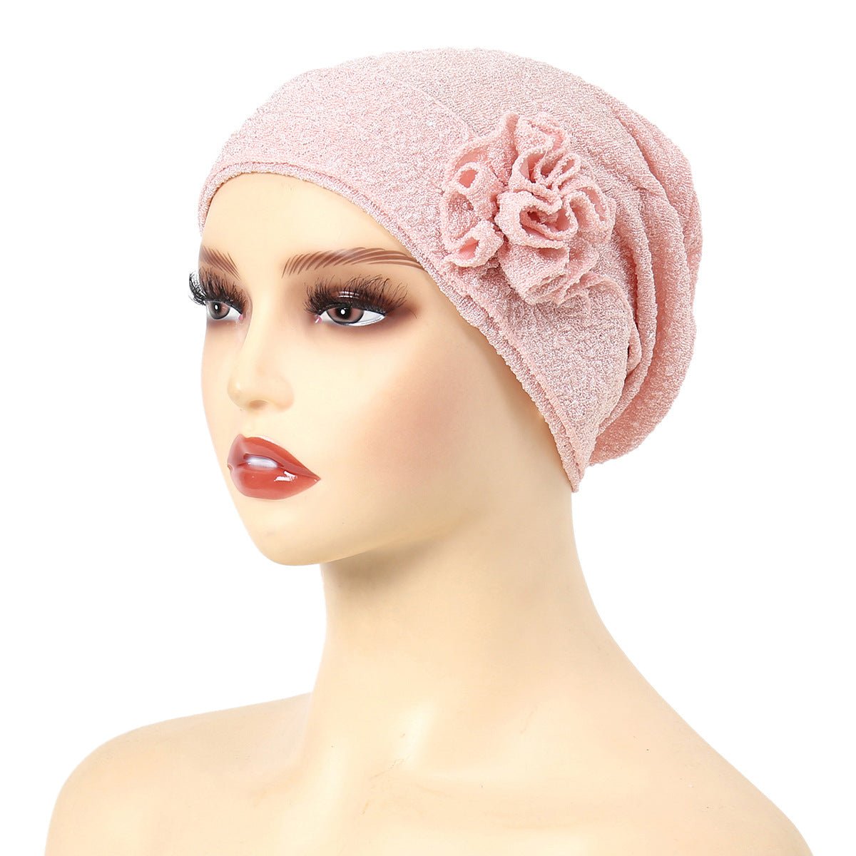 Fashion Women Solid Rose Flower Stretch Underscarf（MH112）