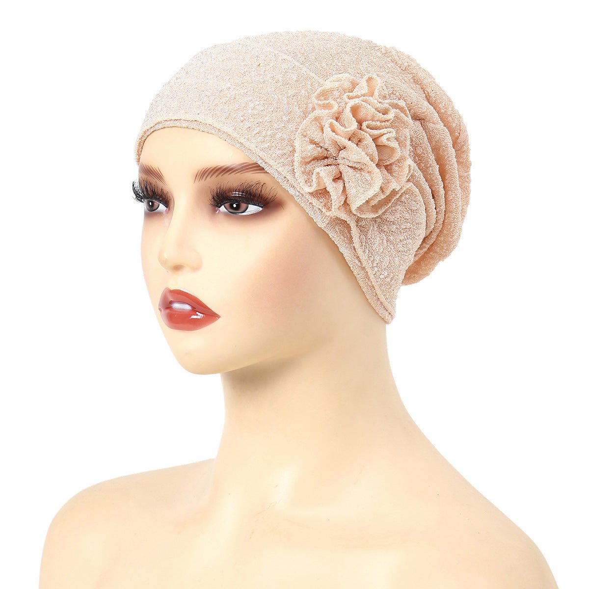 Fashion Women Solid Rose Flower Stretch Underscarf（MH112）