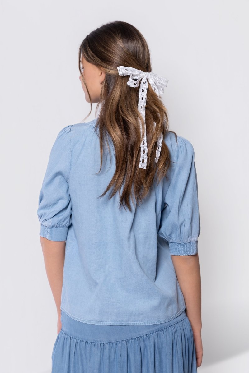 Fatima Top (Chambray)