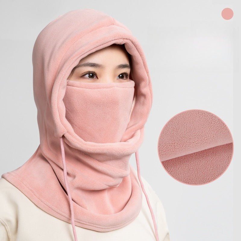 Fleece Hood Balaclava Face Mask | Windproof Neck Warmer for Outdoor Sports(MAC307)