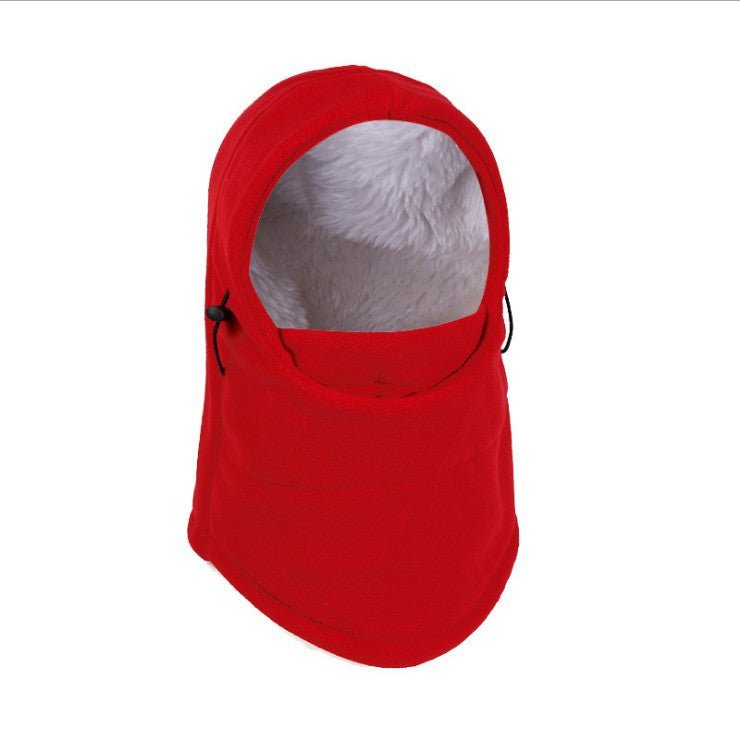 Fleece-Lined Winter Balaclava | Full Face Ski Mask with Adjustable Hood(MAC306)