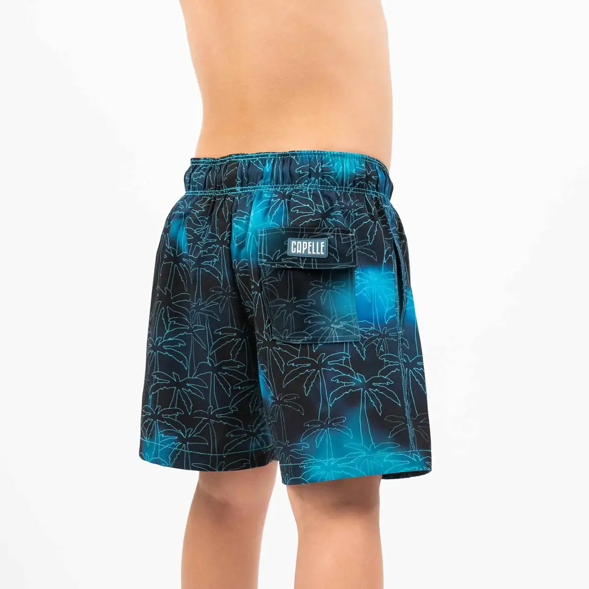 Boys Hybrid Swim & Play Shorts – Foggy Palms