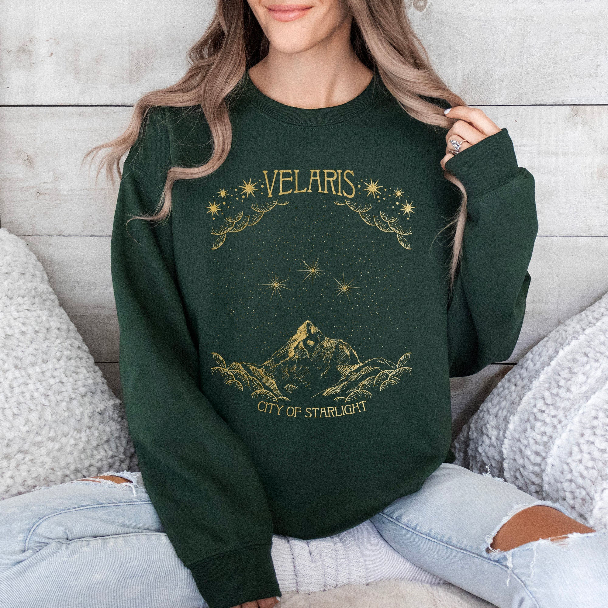 ACOTAR Velaris City Of Starlight A Court Of Thorns And Roses Collector Edition Sweatshirt