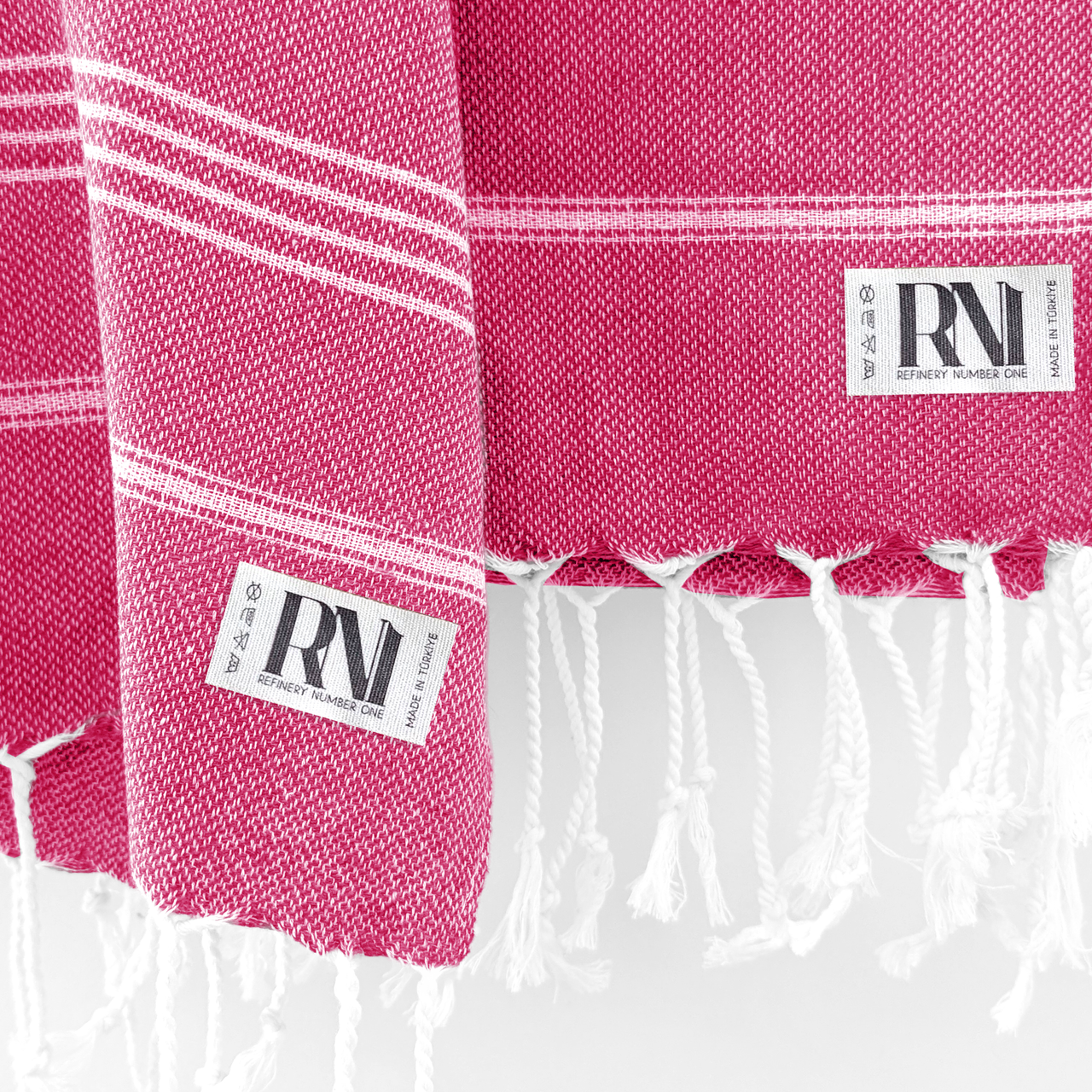 Istanbul Classic Turkish Hand Towel Set for Kitchen, Bath, Beach, Gym, Yoga and Travel