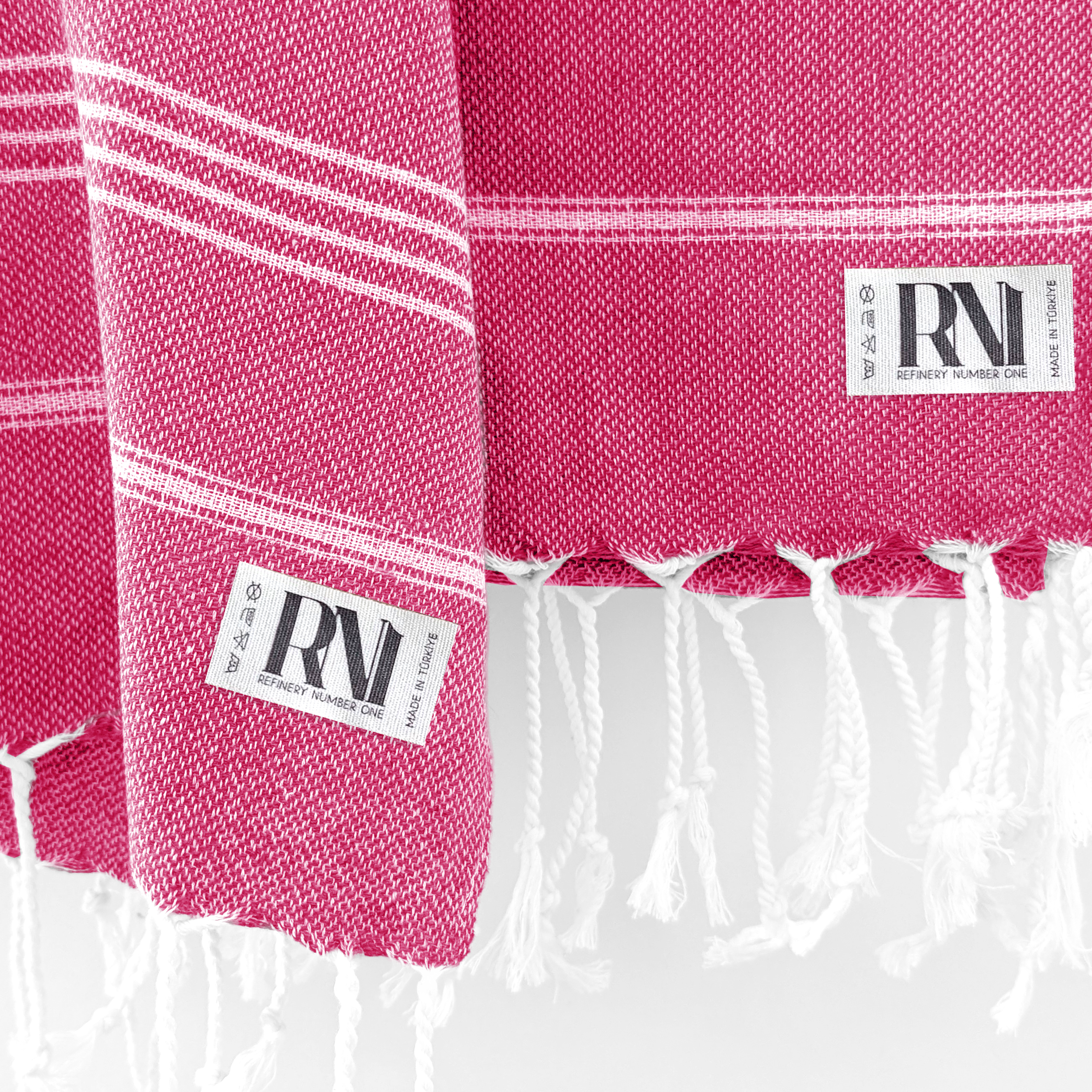 Istanbul Classic Turkish Hand Towel Set for Kitchen, Bath, Beach, Gym, Yoga and Travel