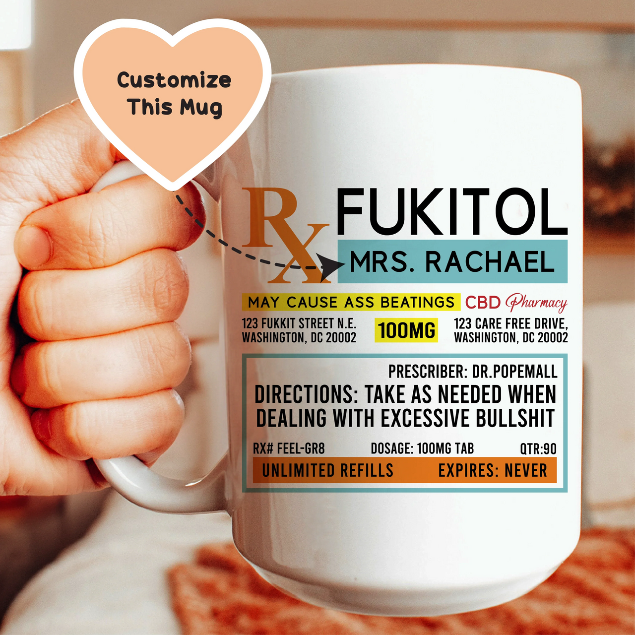 Fukitol Custom Mug