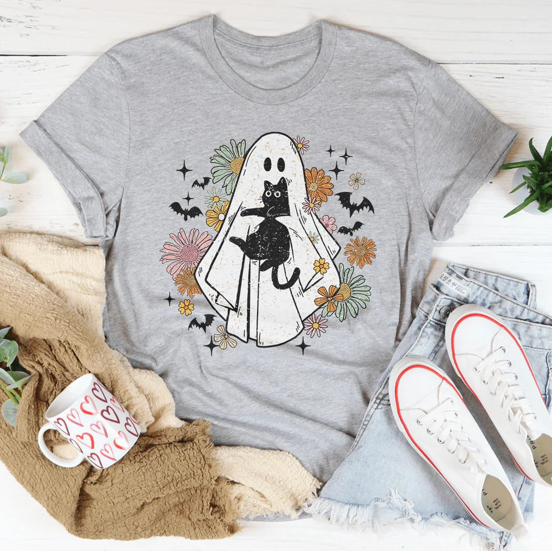 Ghost Black Cat Tee