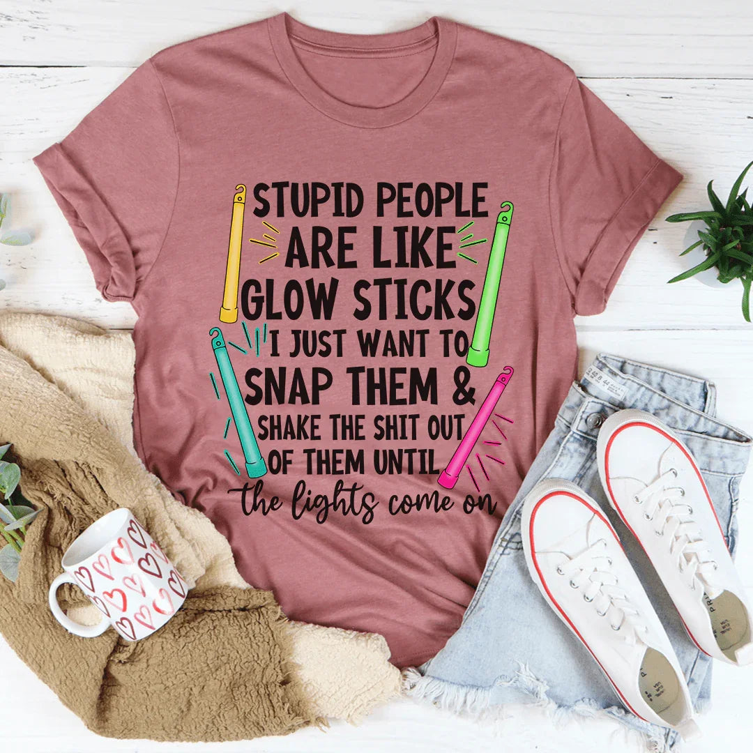 Glowsticks Tee