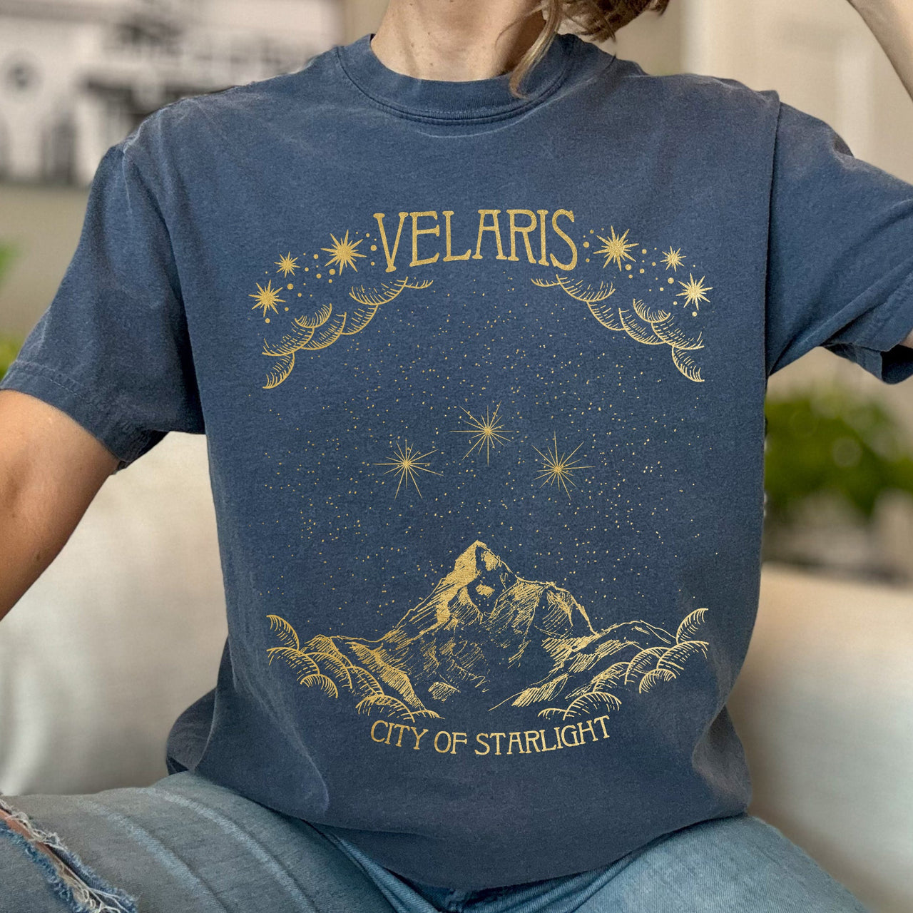 ACOTAR Velaris, City of Starlight Edition Nova Collection Limited Comfort Colors Tee