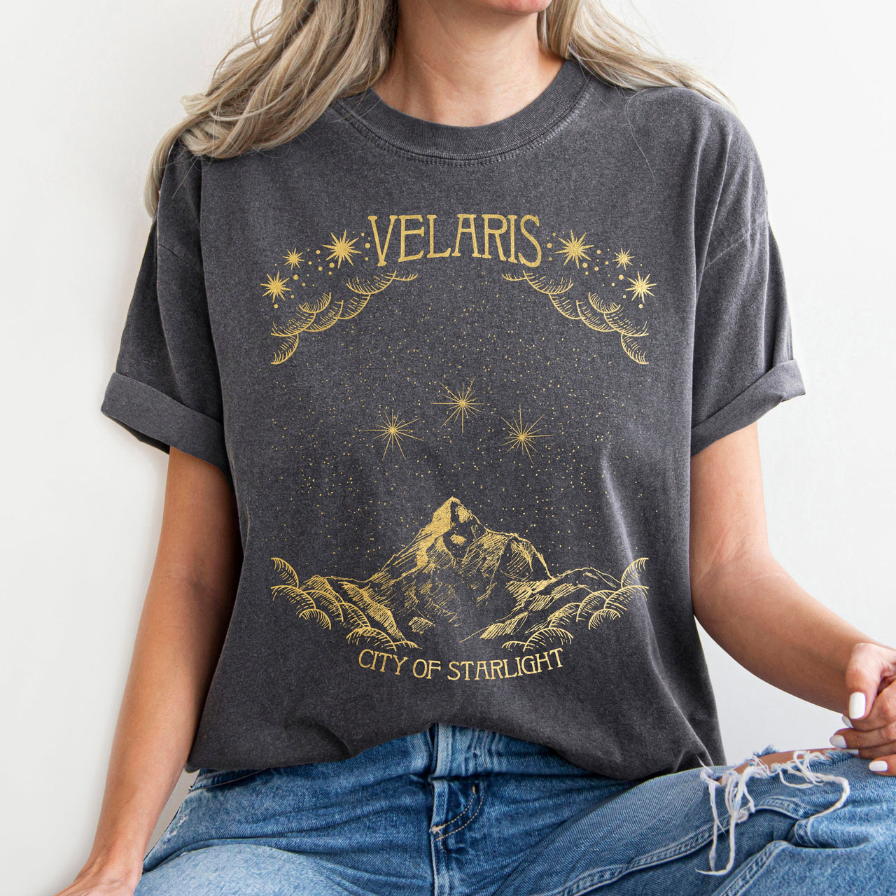 ACOTAR Velaris, City of Starlight Edition Nova Collection Limited Comfort Colors Tee