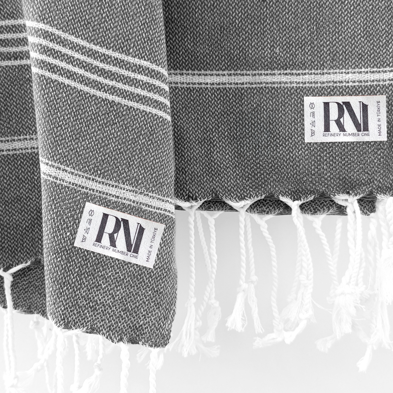Istanbul Classic Turkish Hand Towel Set for Kitchen, Bath, Beach, Gym, Yoga and Travel