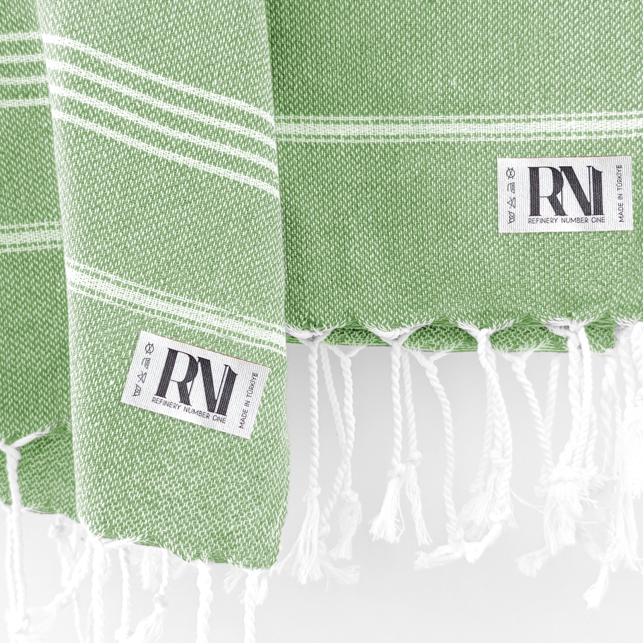 Istanbul Classic Turkish Hand Towel Set for Kitchen, Bath, Beach, Gym, Yoga and Travel