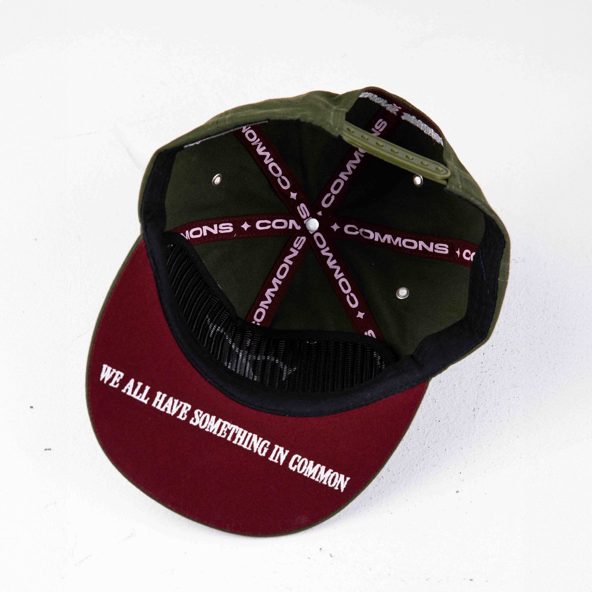 Commons Celestial 5 Panel Olive Green Hat