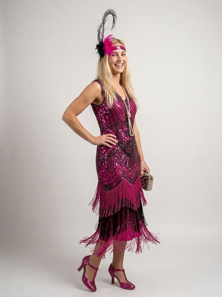 Flashy Feather Headband