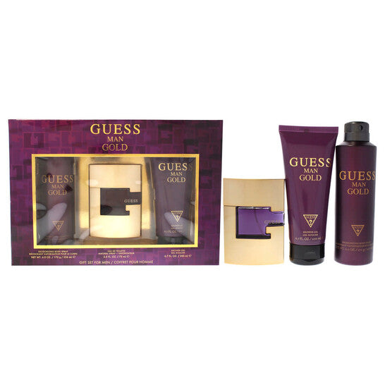 Guess Gold 3 Piece Gift Set