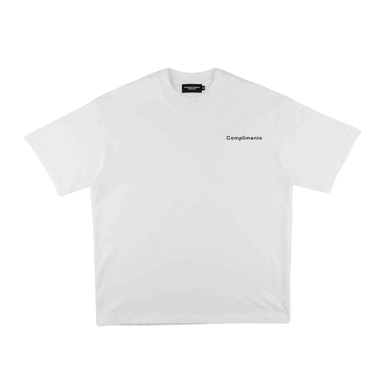 Compliments Hardly Seen, Always Noticed White Vintage Shirt