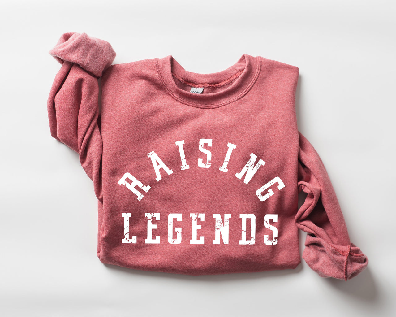 Raising Legends Mother's Day Sports Mom Coach Father's Day Celebration Edition Sweatshirt
