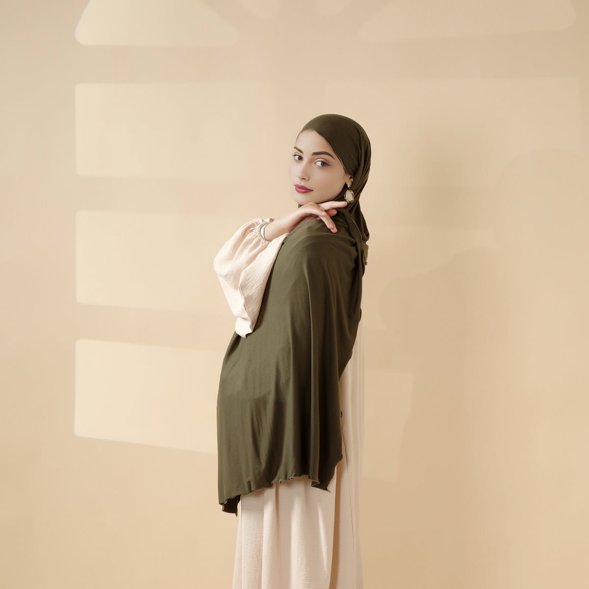 Perfect Hijab for Eid: Premium Modal Jersey Long Scarf – Soft, Breathable & Elegant in 8 Colors Shawl (MH105)