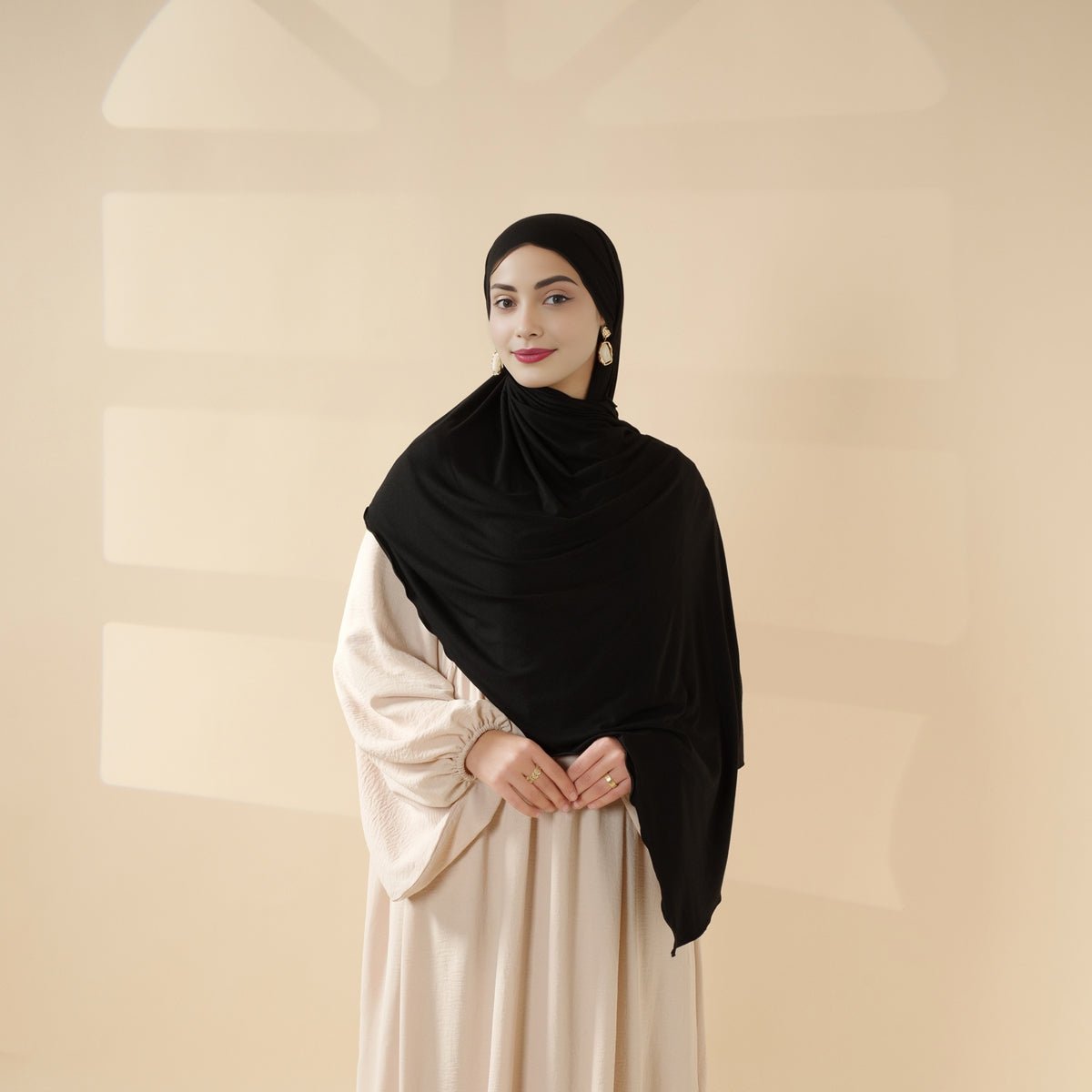 Perfect Hijab for Eid: Premium Modal Jersey Long Scarf – Soft, Breathable & Elegant in 8 Colors Shawl (MH105)