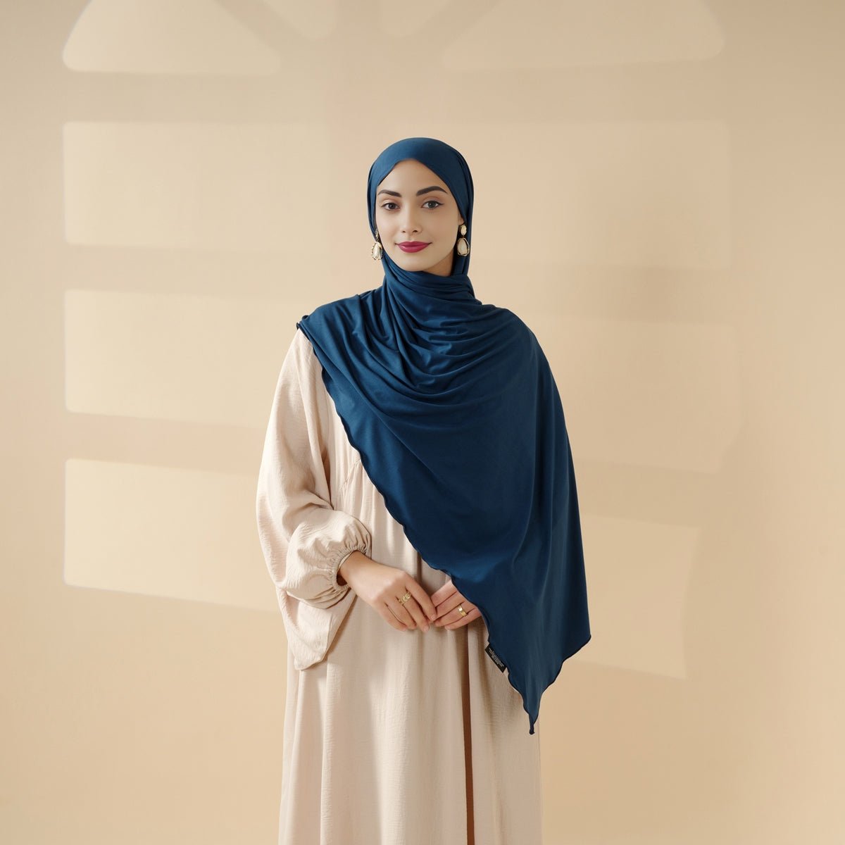 Perfect Hijab for Eid: Premium Modal Jersey Long Scarf – Soft, Breathable & Elegant in 8 Colors Shawl (MH105)