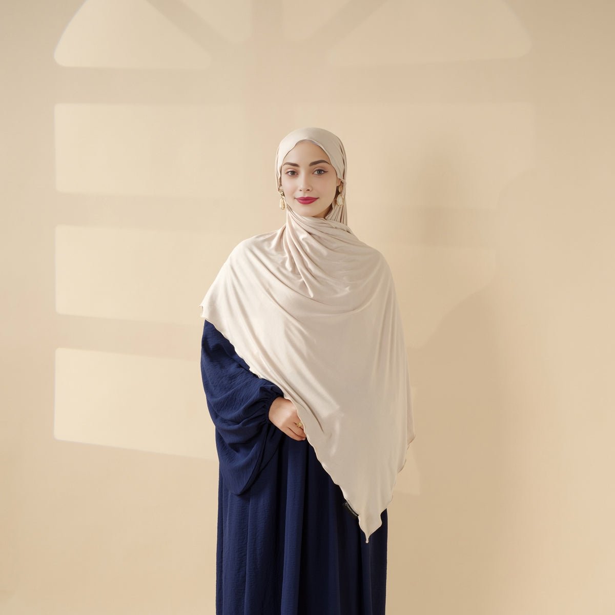 Perfect Hijab for Eid: Premium Modal Jersey Long Scarf – Soft, Breathable & Elegant in 8 Colors Shawl (MH105)