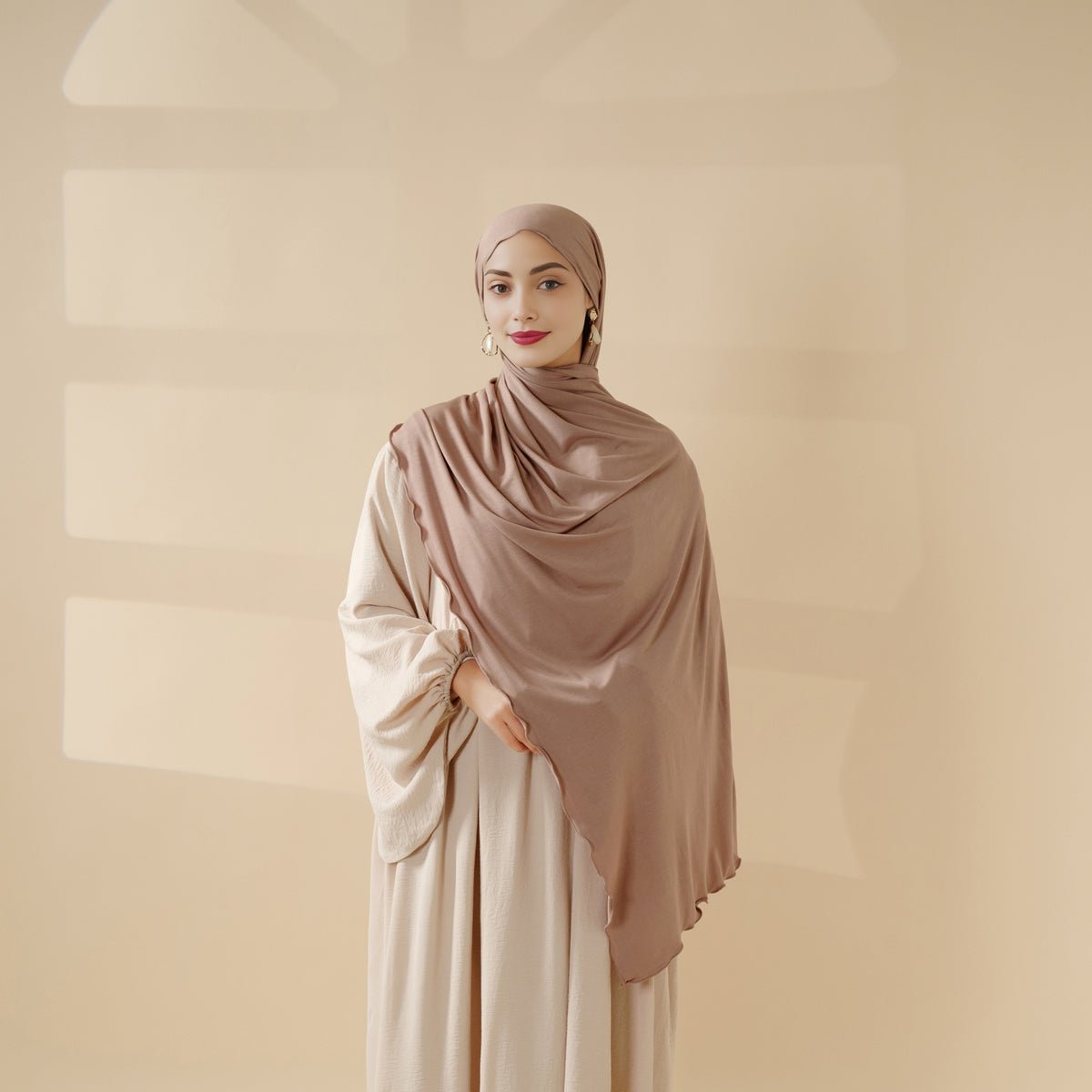 Perfect Hijab for Eid: Premium Modal Jersey Long Scarf – Soft, Breathable & Elegant in 8 Colors Shawl (MH105)