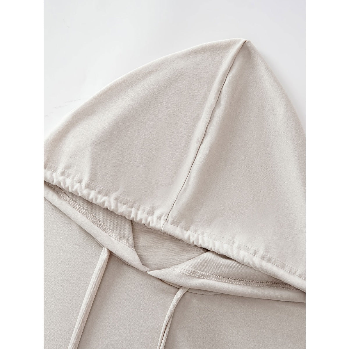 Hooded Pocket Casual Solid Color Dress Robe - Modest Long Sleeve Lounge Dress with Drawstring Hood(MA282)