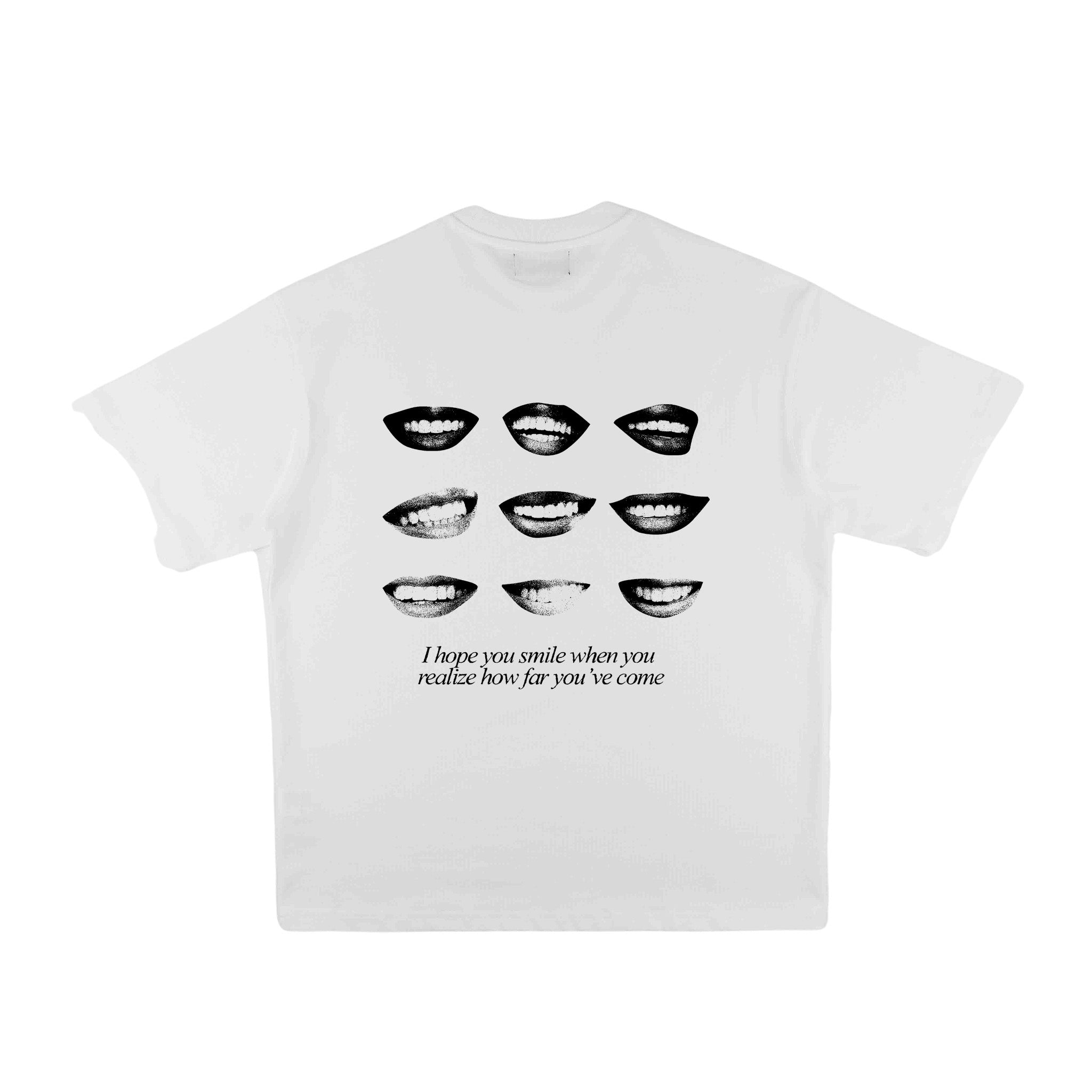 Compliments I Hope You Smile White Vintage Shirt