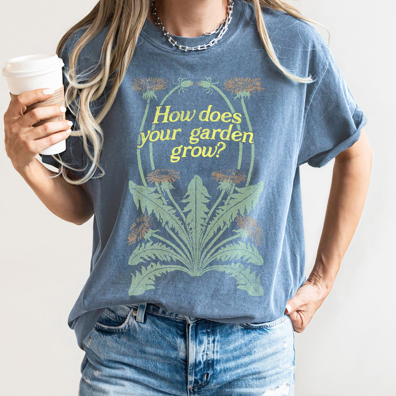 How Does Your Garden Grow Comfort Colors Tee