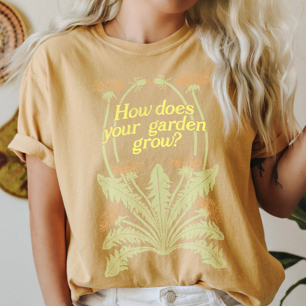 How Does Your Garden Grow Comfort Colors Tee
